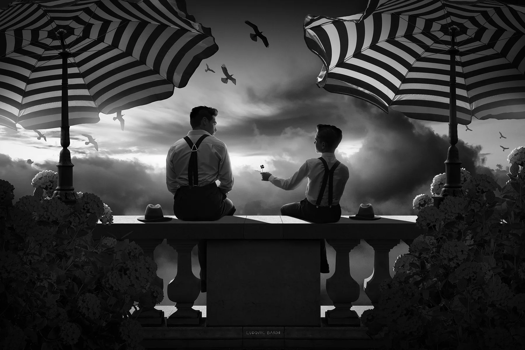 Tableau - My hero - Artiste Photographe Ludovic Baron (2023) WEB
